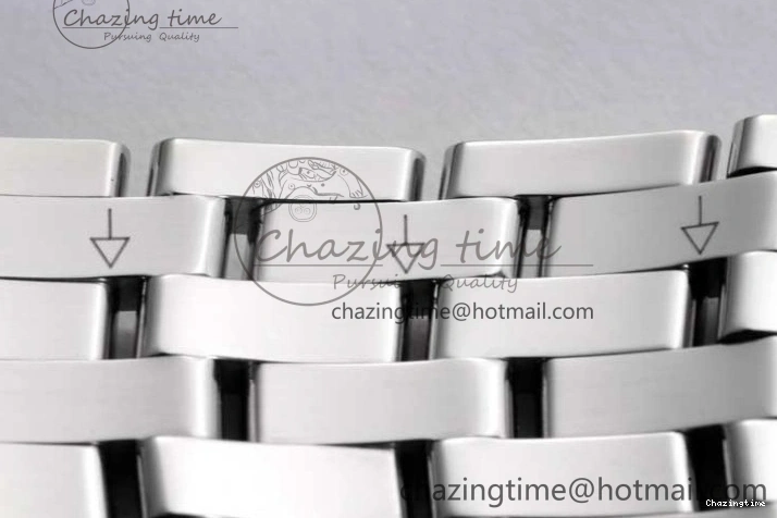 0313 Bright De Ville SS DIWF 1:1 Best Edition Silver Dial SS Markers on SS Bracelet MIYOTA 7848